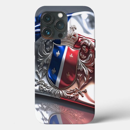 Fall FRANCE Shield I-Phone Case-Mate iPhone Hülle (Rückseite)