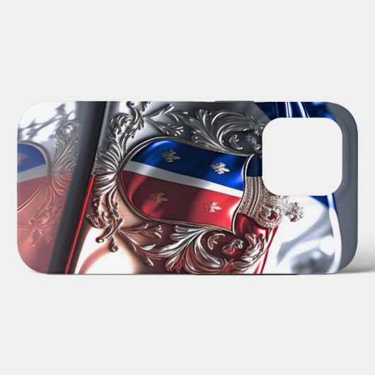 Fall FRANCE Shield I-Phone Case-Mate iPhone Hülle (Rückseite (Horizontal))