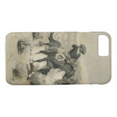 Fall Frederic Remington Iphone Case-Mate iPhone Hülle (Rückseite (Horizontal))