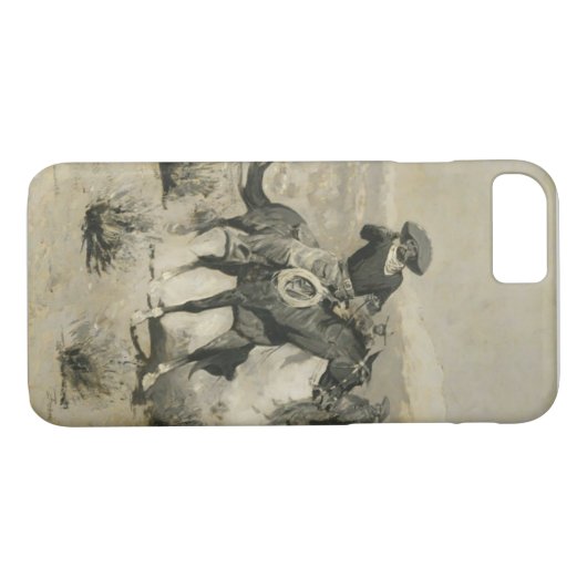 Fall Frederic Remington Iphone Case-Mate iPhone Hülle (Rückseite (Horizontal))