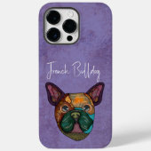 Fall "French Bulldog" Ugly Face Case-Mate iPhone Hülle (Rückseite)