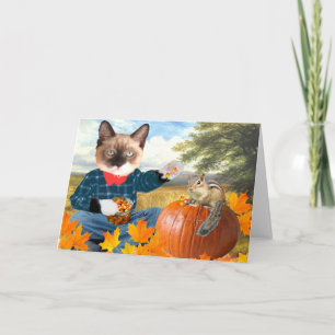Fall Friends Card Karte