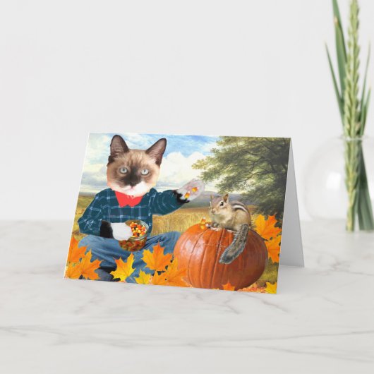 Fall Friends Card Karte (Vorderseite)