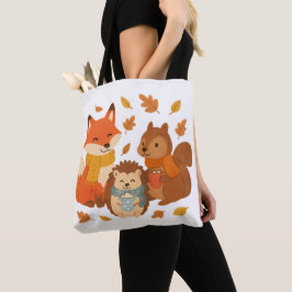 Fall Friends – Woodland Cozy Crew Tote Tasche