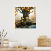 Fall Frogs Poster (Küche)