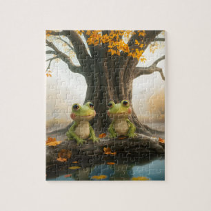 Fall Frogs Puzzle
