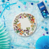 Fall Frucht- und Schmetterlingsdruckpapier-Teller Pappteller (Party)