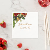 Fall Fruit Napkins Serviette (Beispiel)