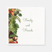 Fall Fruit Napkins Serviette (Vorderseite)