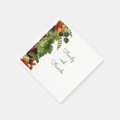 Fall Fruit Napkins Serviette (Ecke)