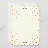 Fall Fumpkin Erntedankfest Abendessen Party Einlad Einladung (Rückseite)