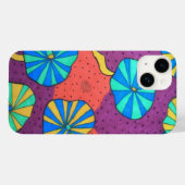 Fall Funky Retro Abstrakt iPhone 8 Case-Mate iPhone Hülle (Rückseite (Horizontal))