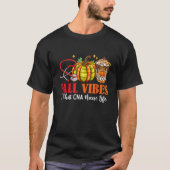 Fall Funny Vibes und dieser CNA Nurse Erntedank J T-Shirt (Vorderseite)