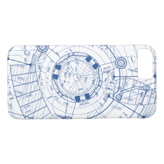 Fall für Architekten, Designer und Ingenieure Case-Mate iPhone Hülle (Rückseite (Horizontal))