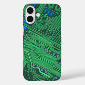 Fall für das Green Circuit Board Case-Mate iPhone Hülle (Rückseite)
