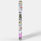 Fall für das iPhone Case für das Blumenmuster der  (Rückseite / Rechts)