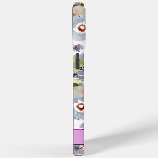 Fall für das iPhone Case für das Blumenmuster der  (Rückseite / Rechts)