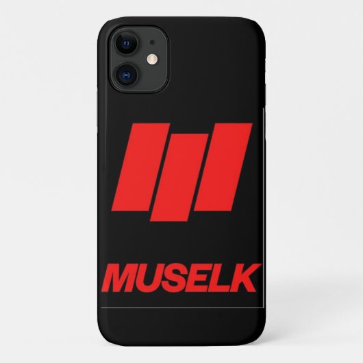 Fall für das Logo "Muselk" Case-Mate iPhone Hülle (Rückseite)
