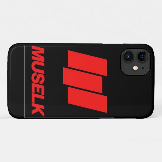 Fall für das Logo "Muselk" Case-Mate iPhone Hülle (Rückseite (Horizontal))