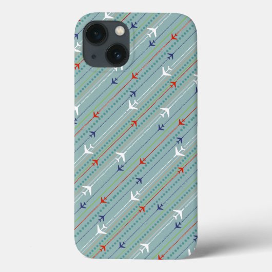 Fall für das Muster des Retro-Flugzeugs iPhone 6 Case-Mate iPhone Hülle (Rückseite)