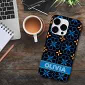 Fall für die benutzerdefinierte Monogramm Name Mit iPhone Hülle