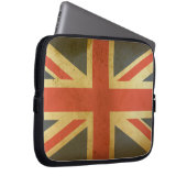 Fall für die britische Flagge Laptopschutzhülle (Vorne Rechts)