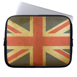 Fall für die britische Flagge Laptopschutzhülle