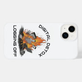Fall für digitales Detox-Telefon Case-Mate iPhone Hülle (Rückseite (Horizontal))