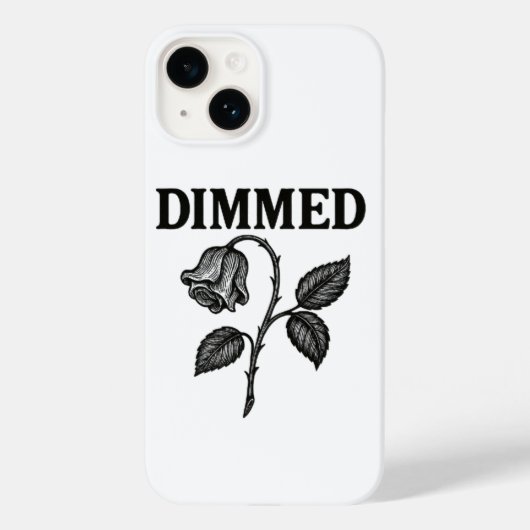Fall für Dimed Phone Case-Mate iPhone Hülle (Rückseite)