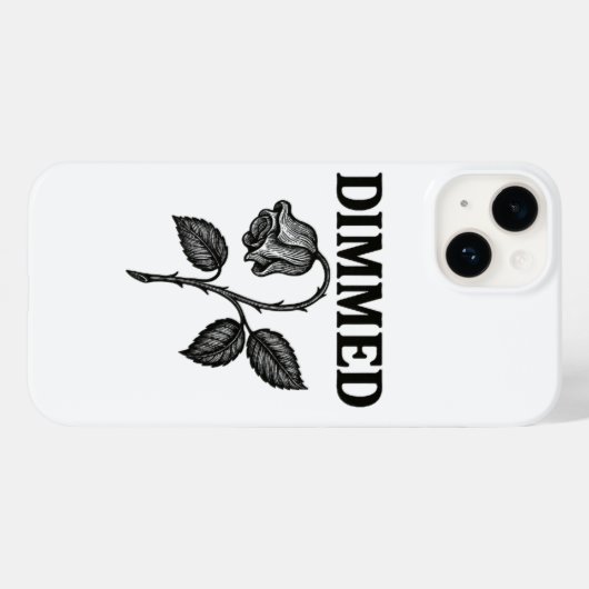 Fall für Dimed Phone Case-Mate iPhone Hülle (Rückseite (Horizontal))