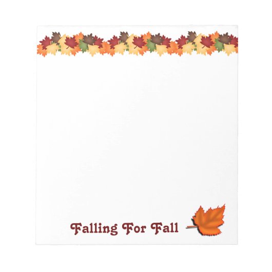 Fall für Fall Notizblock (Vorderseite)