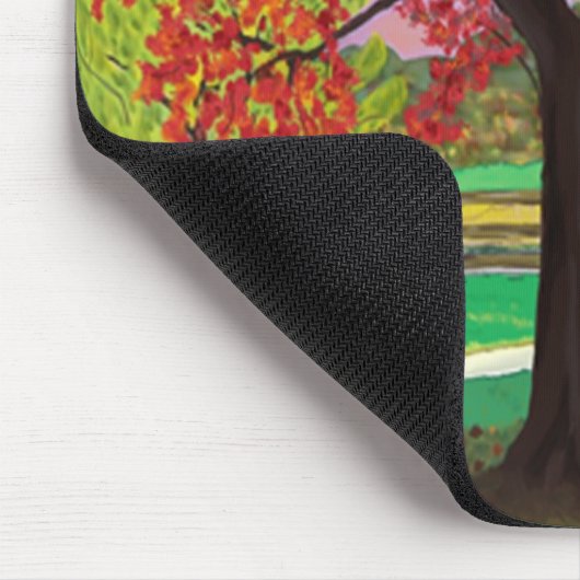 Fall für Herbst mousepad (Ecke)