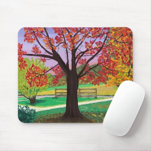Fall für Herbst mousepad (Mit Mouse)