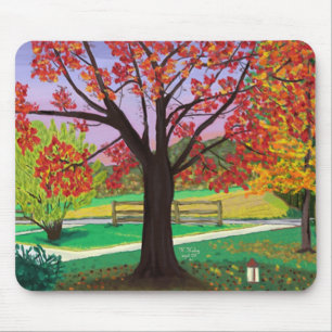 Fall für Herbst mousepad