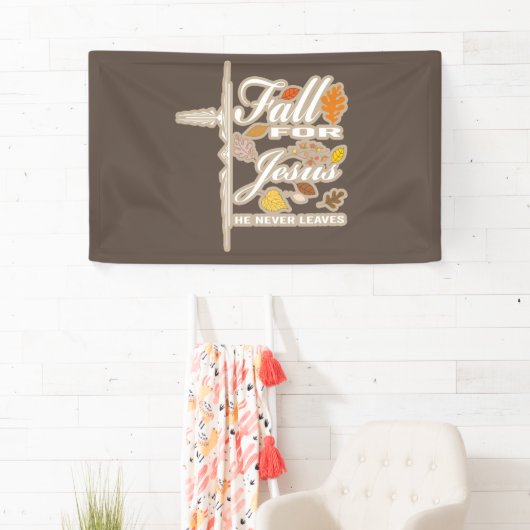 Fall für Jesus er nie verlasse  Banner (Insitu)