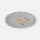 Fall für Jesus er nie verlasse  Pappteller (Schrägansicht)