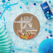 Fall für Jesus er verlasse nie 1   Pappteller (Party)