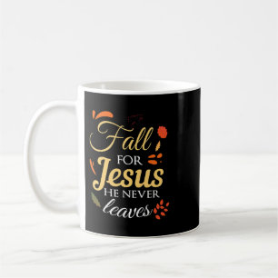 Fall für jesus er verlasse nie christlichen jesus kaffeetasse