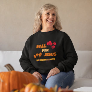 Fall für Jesus - Er Verlasst nie Christlichen Fall T-Shirt