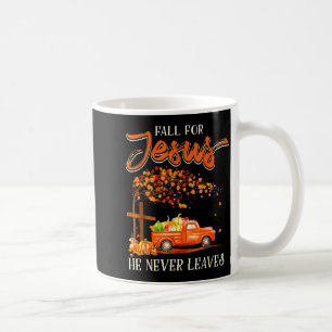 Fall Für Jesus Er Verlässt Niemals Kürbis-LKW Dank Kaffeetasse