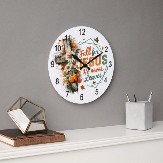 Fall für Jesus... Große Wanduhr (Büro)