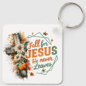 Fall für Jesus... Schlüsselanhänger (Rückseite)