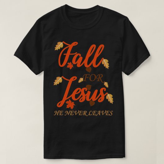Fall für Jesus T-Shirt (Design vorne)