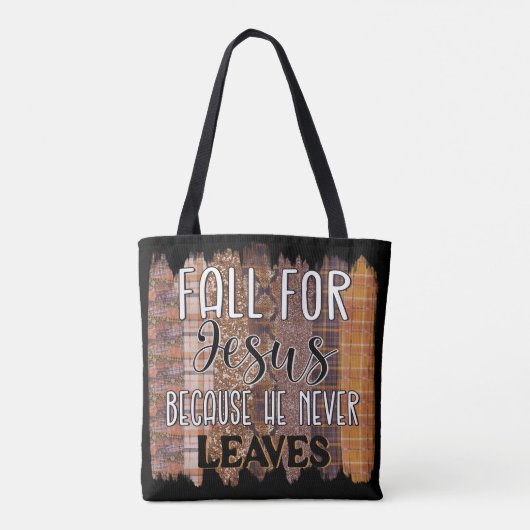 Fall für Jesus Tasche (Rückseite)