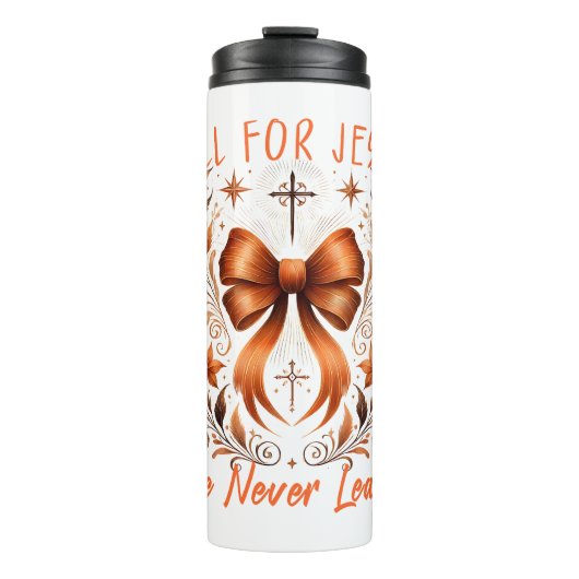 Fall für Jesus Thermal Tumbler Thermosbecher (Vorderseite)