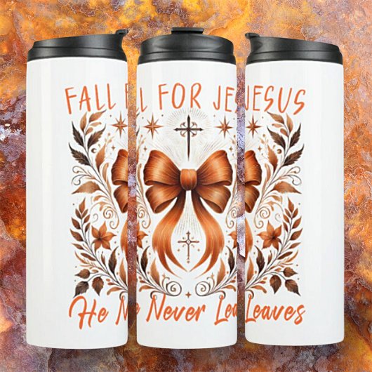 Fall für Jesus Thermal Tumbler Thermosbecher