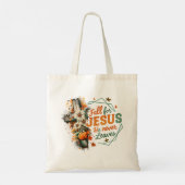 Fall für Jesus... Tragetasche (Rückseite)