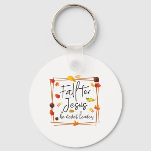 Fall für Jesus Verlasse er nie Christliche Gebete Schlüsselanhänger
