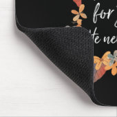 Fall für Jesus, Verlasse er nie Christliches Evang Mousepad (Ecke)