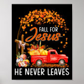 Fall für Jesus, Verlasse er nie Erntedank Party Poster (Vorne)